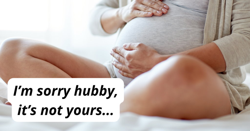 Pregnant hotwife banner
